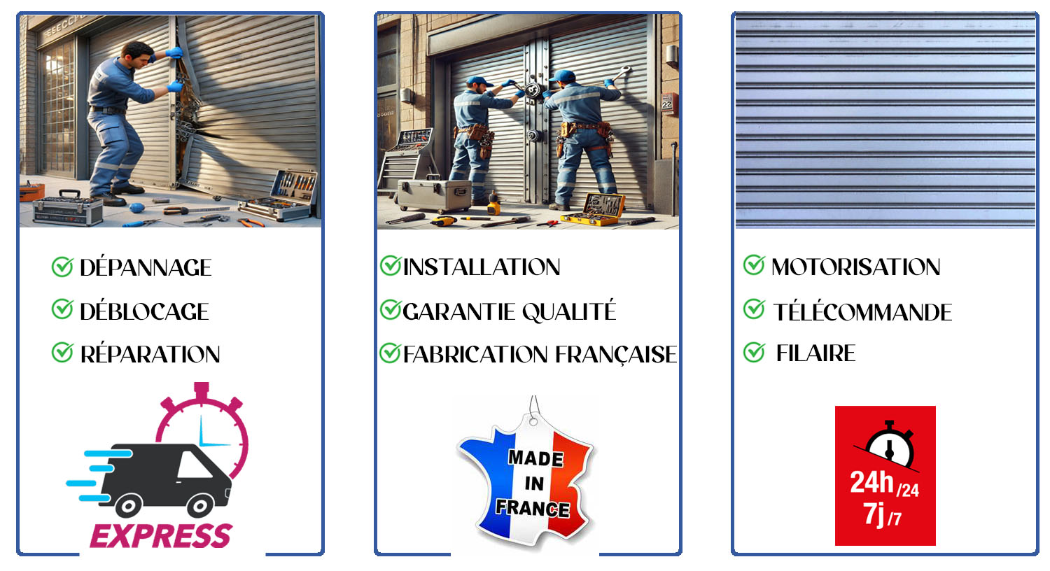 Rideaux Metalliques Vanves