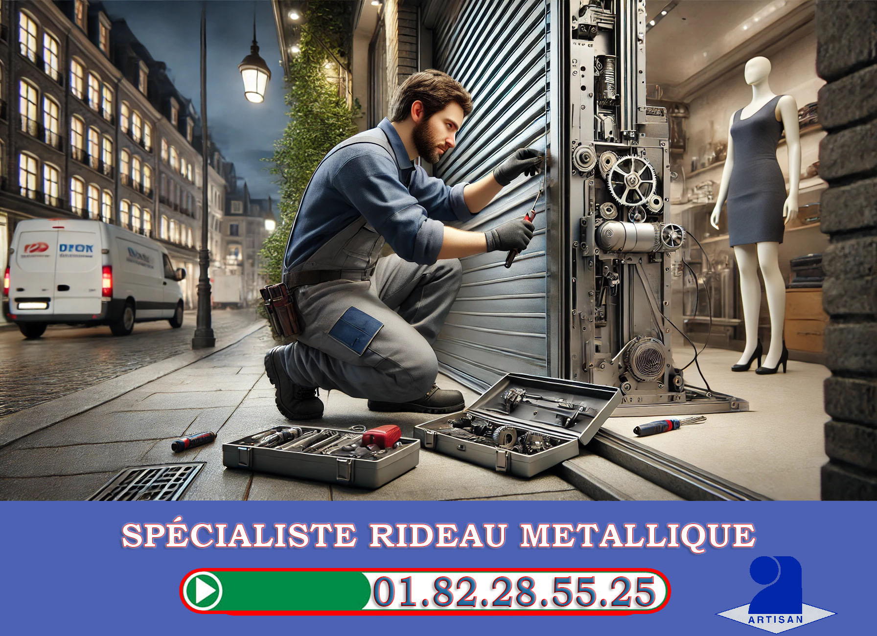Rideaux Metalliques Vanves